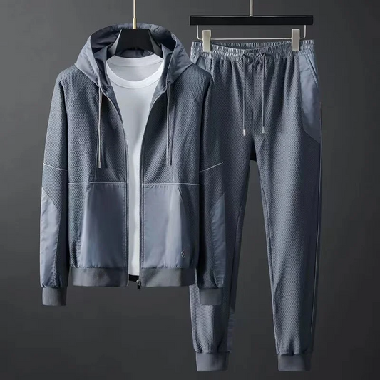 Trainingsanzug Herren im Techwear-Stil für Sport und Alltag
