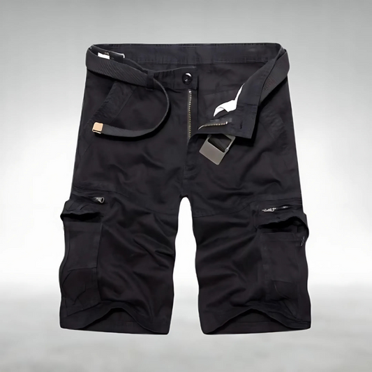 Edmund Zuverlässige Cargo-Shorts mit Gürtel und Taschen für Herren