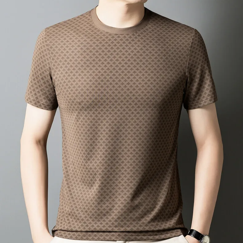 Figurbetontes Shirt Lang Damen mit Waffelstrickstruktur für Alltag und Sport