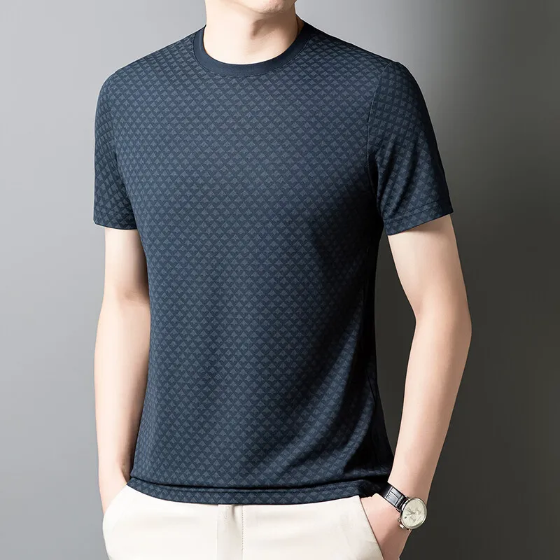 Figurbetontes Shirt Lang Damen mit Waffelstrickstruktur für Alltag und Sport