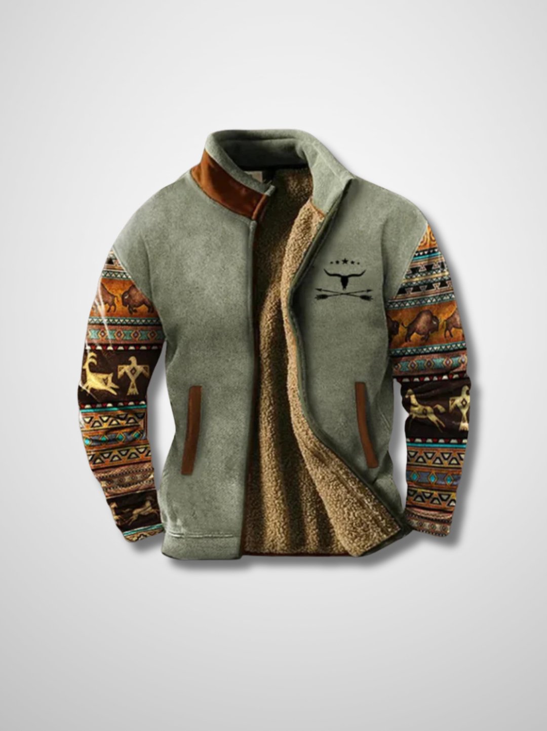 Leichte Übergangsjacke Herren Regular Fit Freizeit