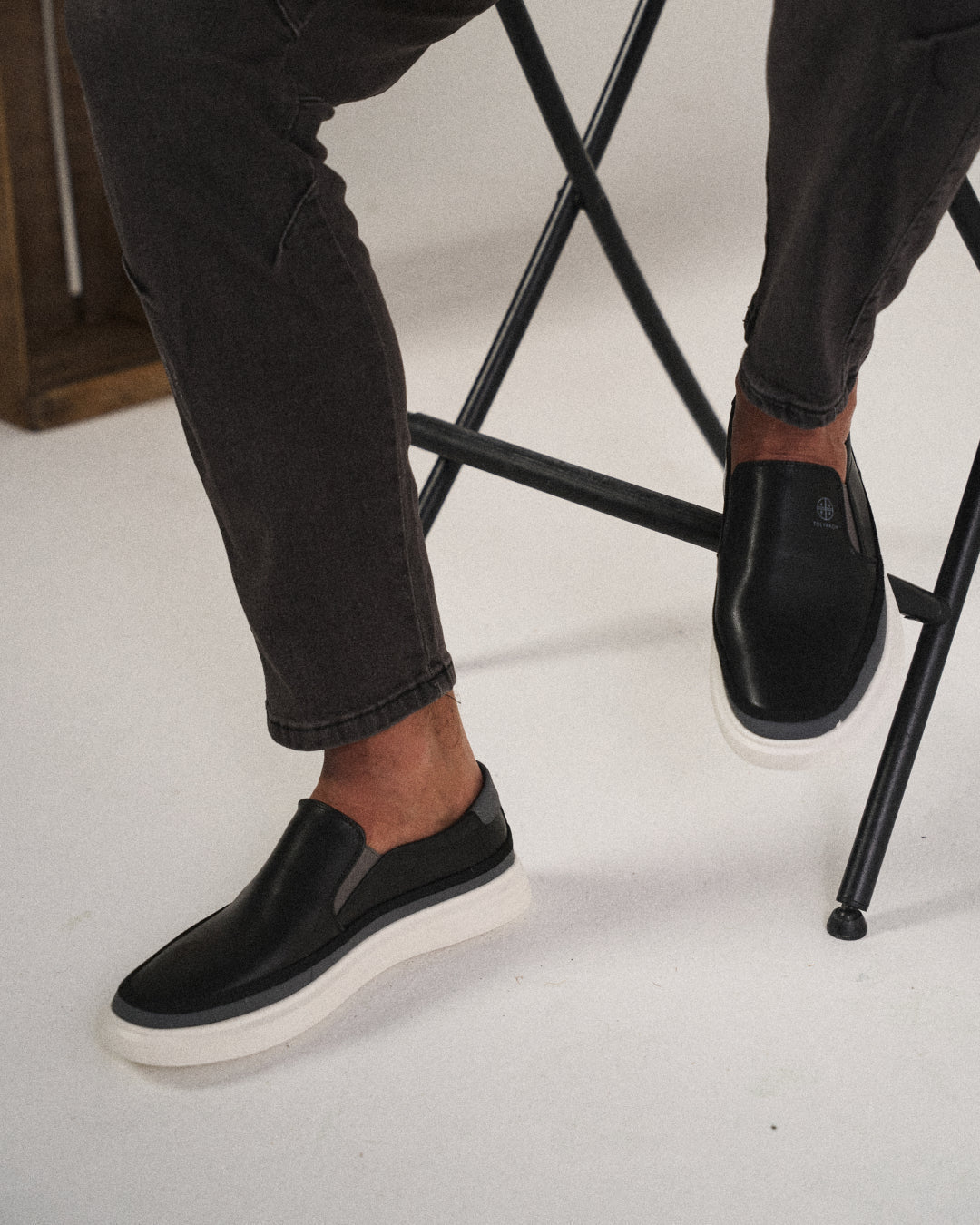 Herren Slip-On mit gepolstertem Innenfutter und flexibler Sohle