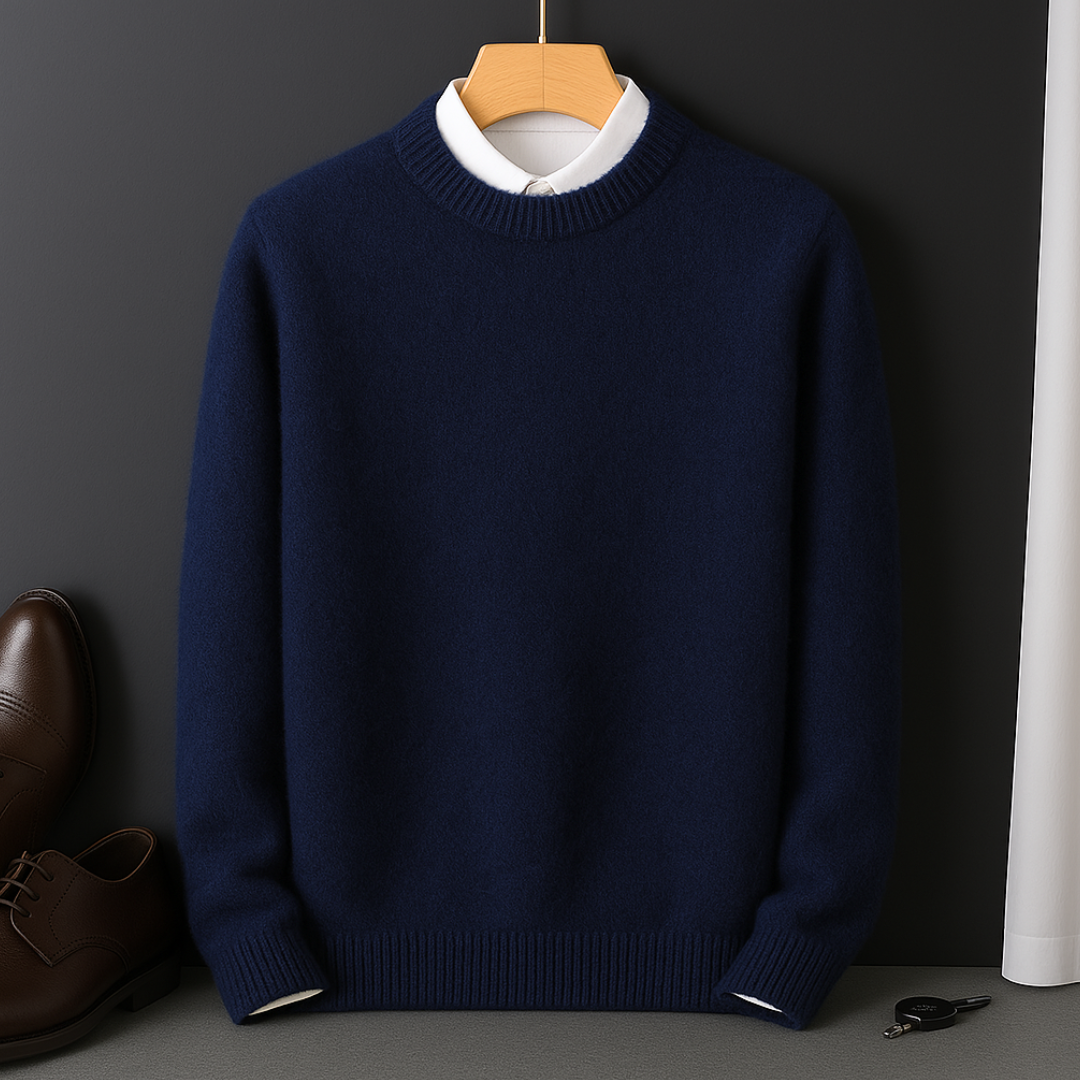 Herren Pullover, klassisch geschnitten
