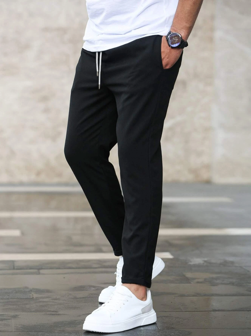 Frühling Stretch-Hose für Herren – Bequeme Business & Freizeit Hose mit schlanker Passform | Atmungsaktiv & Formstabil | Ideal für Alltag & Büro