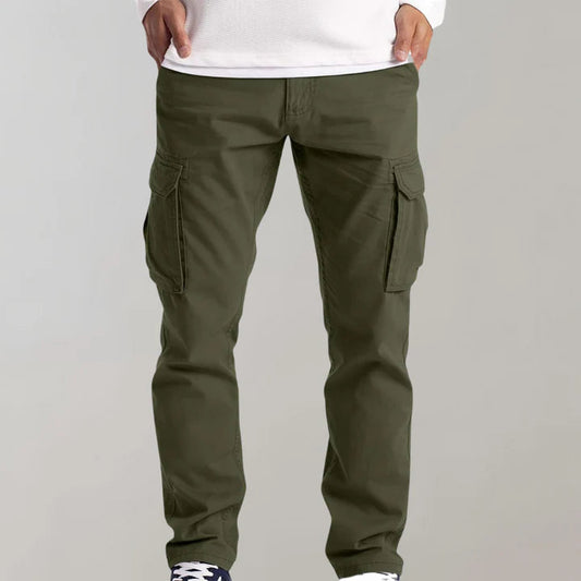 Herren Cargohose | Strapazierfähige Cargo Pants mit Utility-Taschen | Bequeme Alltagsmode für Outdoor-Aktivitäten
