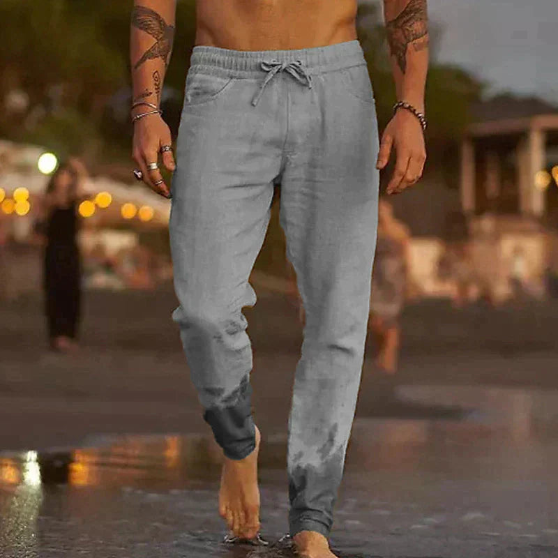 Freizeithose Herren – Leichte Sommerhose mit Bequemer Passform | Herrenhose Frühling & Sommer, Luftig & Komfortabel