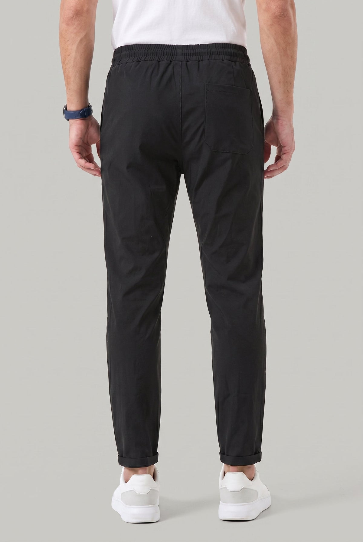Comfort-Stretchhose mit elastischem Bund und Tunnelzug