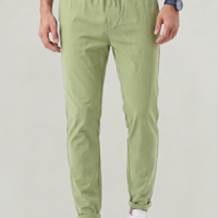 Comfort-Stretchhose mit elastischem Bund und Tunnelzug
