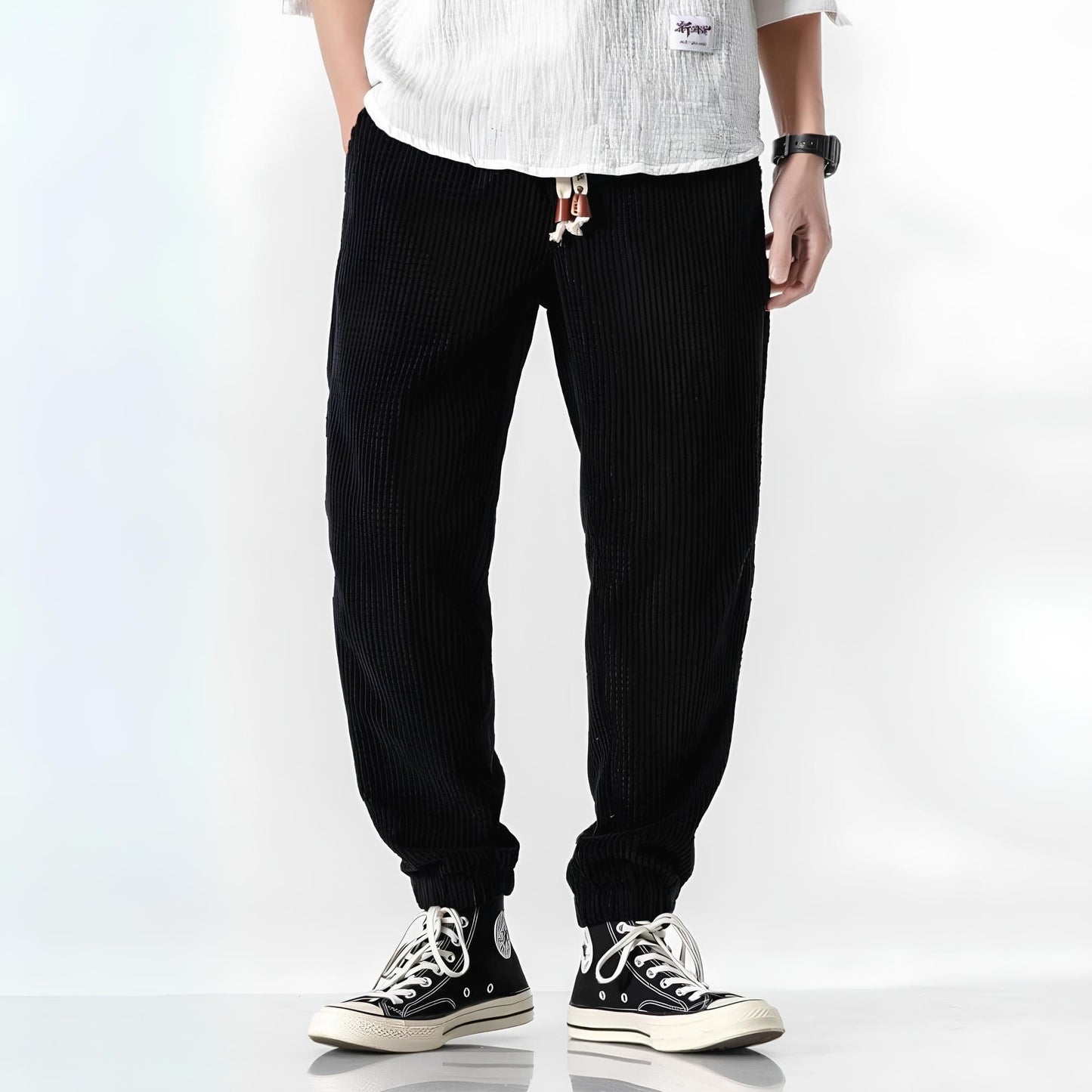 Jitsu Cordhose | Hochwertiger Cord, Unisex-Schnitt I Herren
