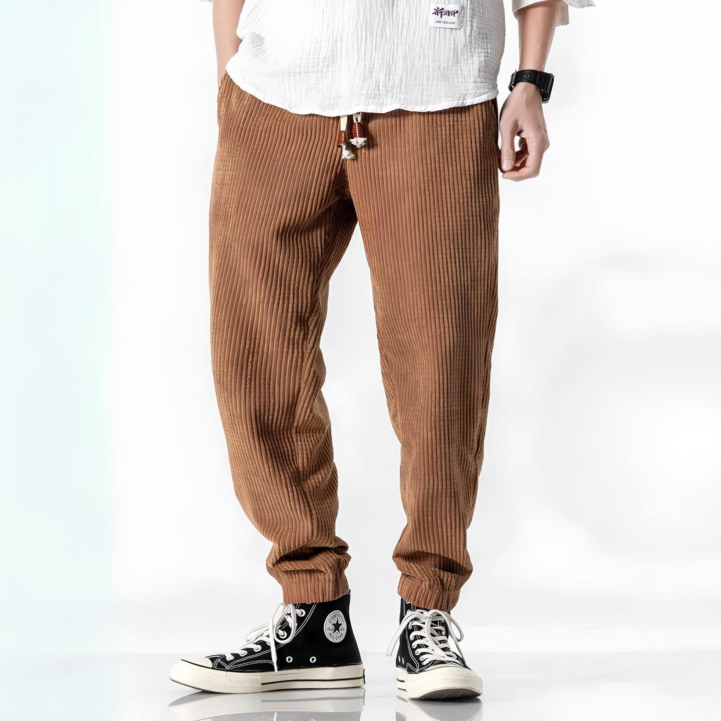 Jitsu Cordhose | Hochwertiger Cord, Unisex-Schnitt I Herren