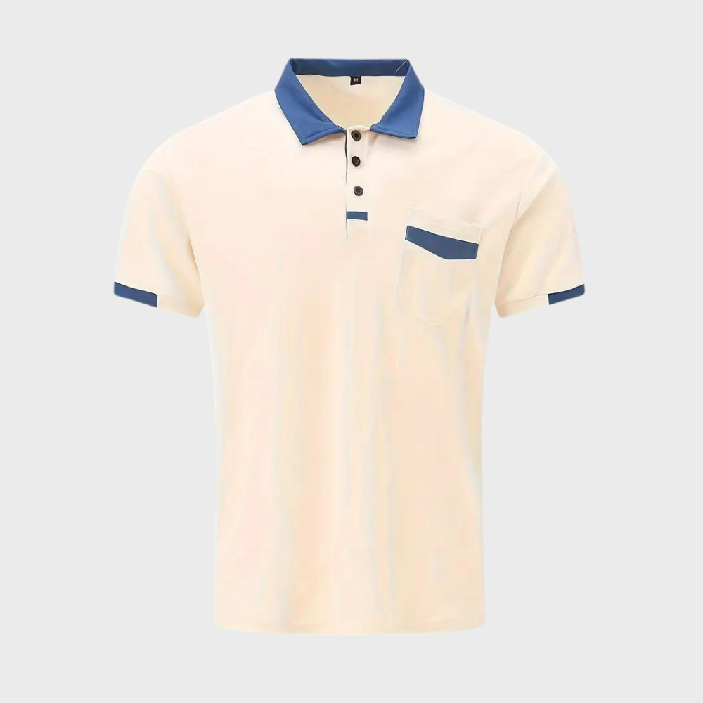 Klassische Herren Poloshirt aus atmungsaktivem Polyester | Zeitloses Design für Komfort und Stil