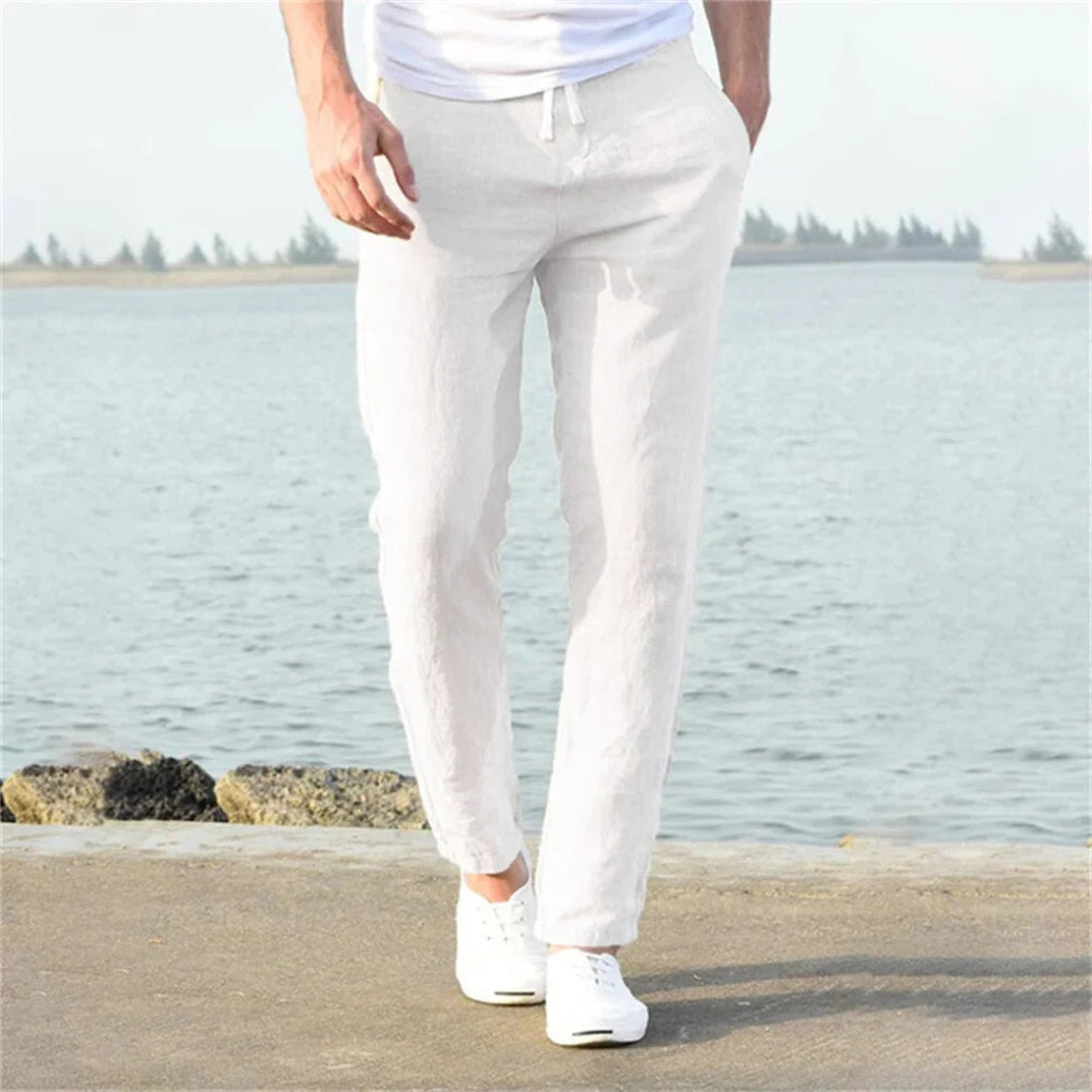 Leichte Sommerhose Herren – Luftige Freizeithose für Frühling & Sommer | Lässig, Bequem & Atmungsaktiv
