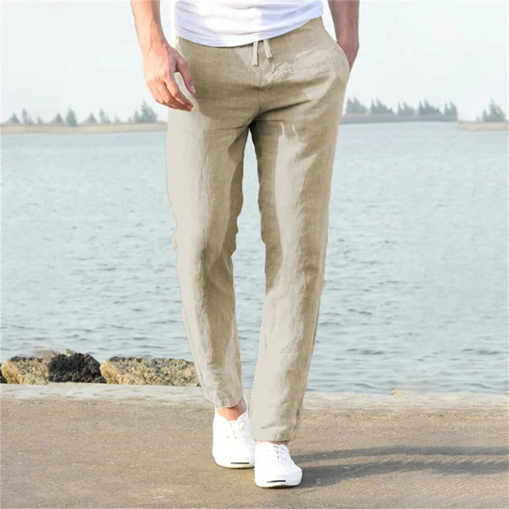 Leichte Sommerhose Herren – Luftige Freizeithose für Frühling & Sommer | Lässig, Bequem & Atmungsaktiv