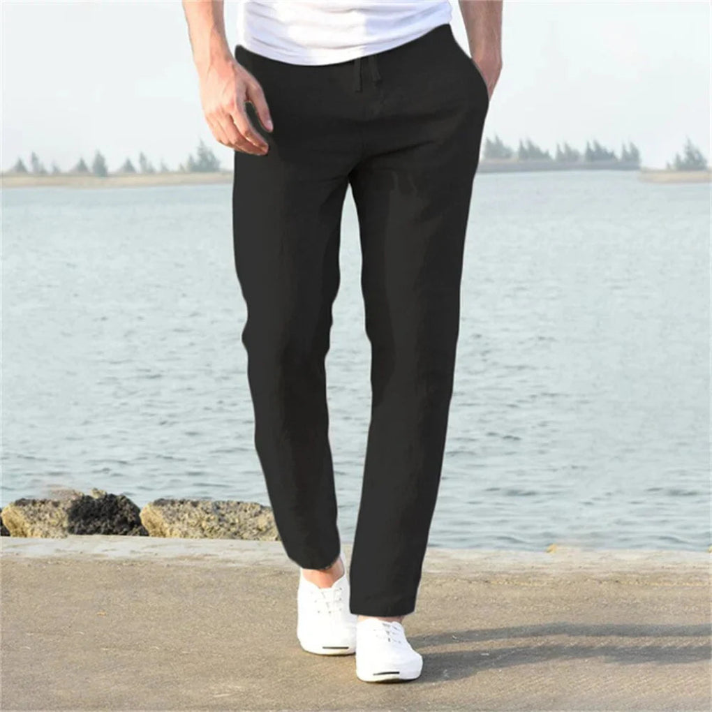 Leichte Sommerhose Herren – Luftige Freizeithose für Frühling & Sommer | Lässig, Bequem & Atmungsaktiv