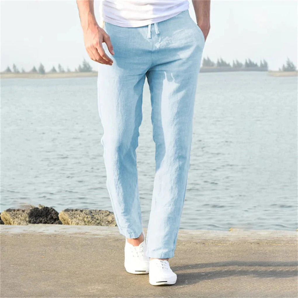Leichte Sommerhose Herren – Luftige Freizeithose für Frühling & Sommer | Lässig, Bequem & Atmungsaktiv