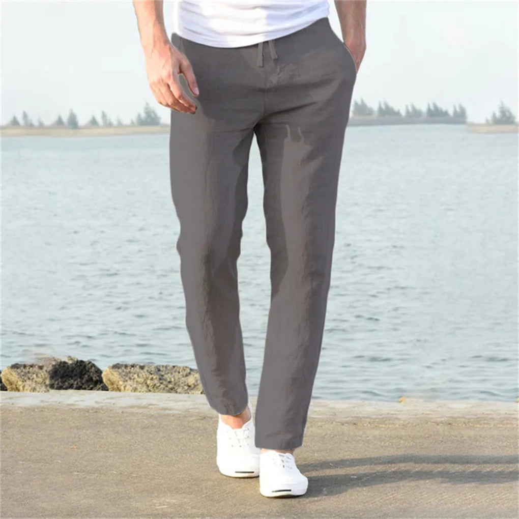 Leichte Sommerhose Herren – Luftige Freizeithose für Frühling & Sommer | Lässig, Bequem & Atmungsaktiv