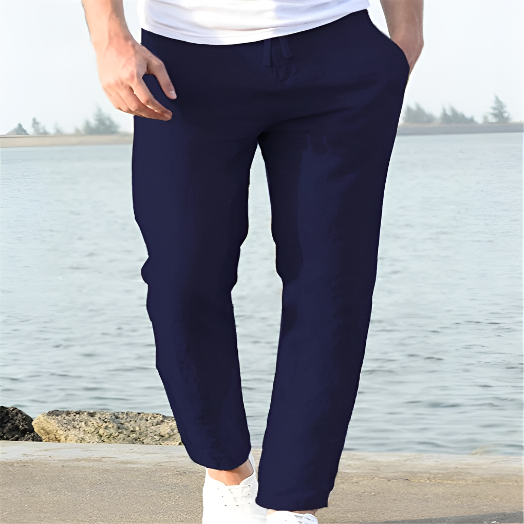 Leichte Sommerhose Herren – Luftige Freizeithose für Frühling & Sommer | Lässig, Bequem & Atmungsaktiv