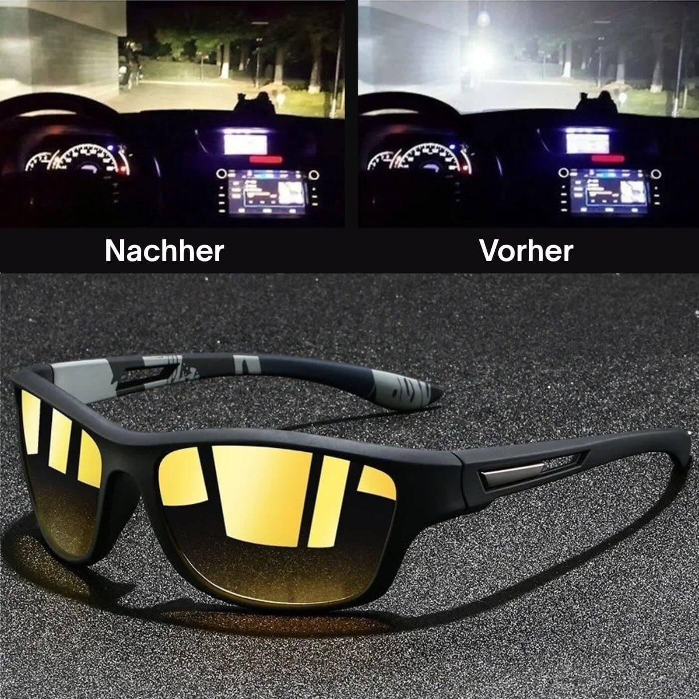 Sportbrille Herren Outdoor Sport Freizeit