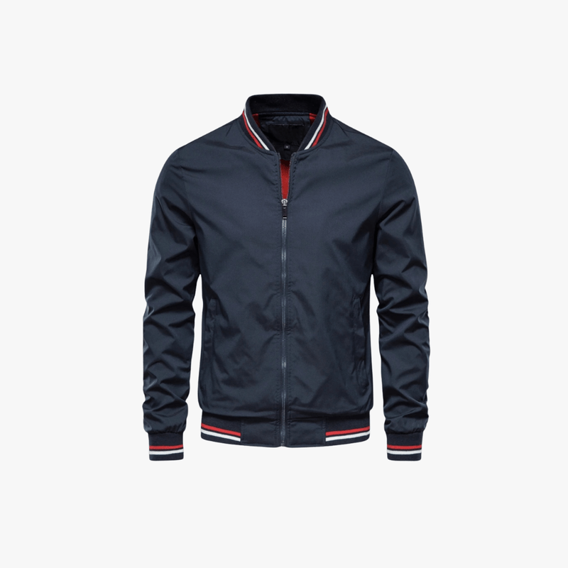 Mason | Klassische Bomberjacke – Leichte Windjacke mit Reißverschluss