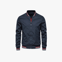 Mason | Klassische Bomberjacke – Leichte Windjacke mit Reißverschluss