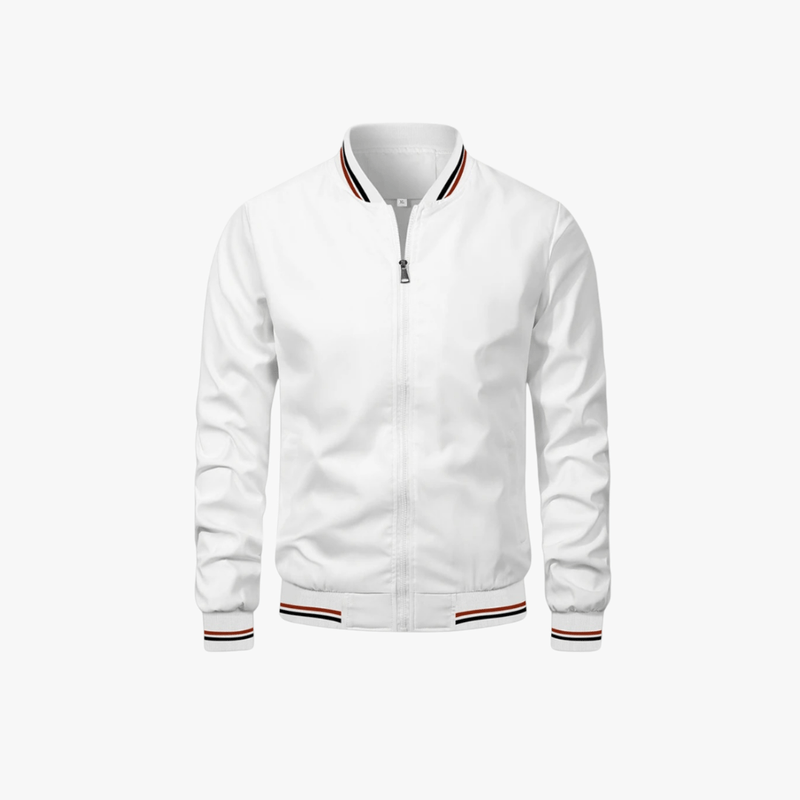 Mason | Klassische Bomberjacke – Leichte Windjacke mit Reißverschluss