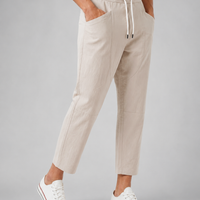 Herren Hose mit Kordelzugbund in lockerer Passform