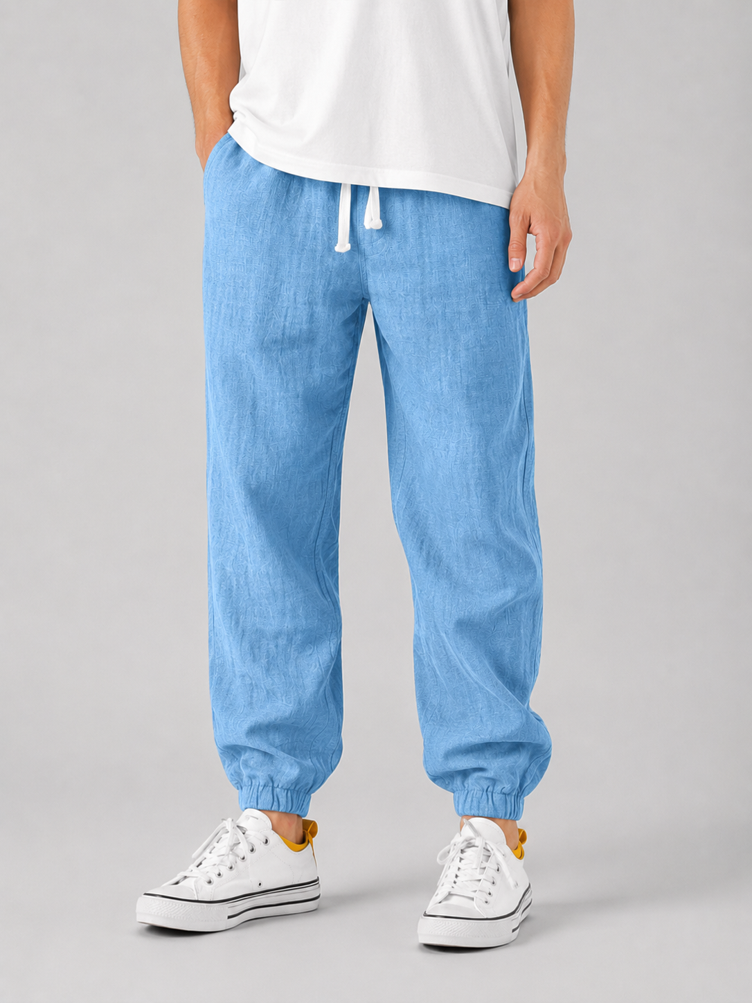 Sommerhose Relaxed Fit im Leinen-Look