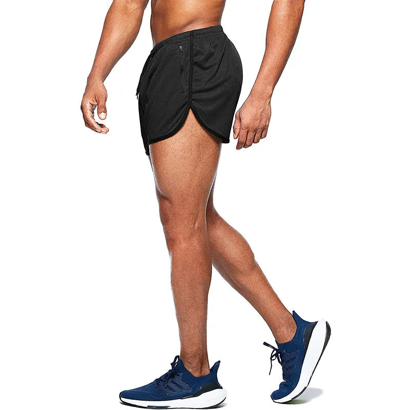 Sportshorts Herren Schnelltrocknend Elastischer Bund für Fitness & Training Sommersaison