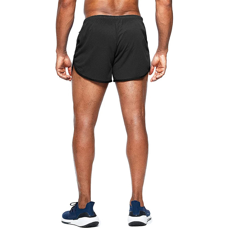 Sportshorts Herren Schnelltrocknend Elastischer Bund für Fitness & Training Sommersaison