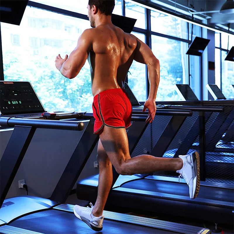Sportshorts Herren Schnelltrocknend Elastischer Bund für Fitness & Training Sommersaison