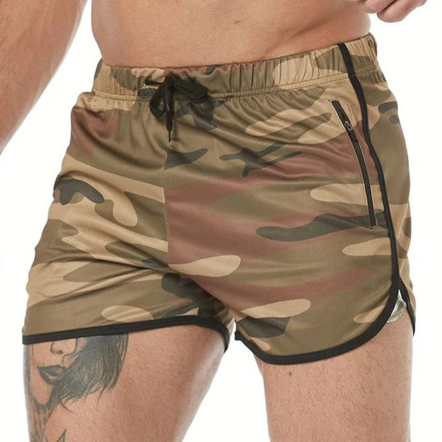 Sportshorts Herren Schnelltrocknend Elastischer Bund für Fitness & Training Sommersaison