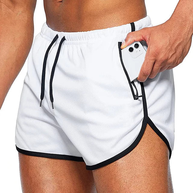 Sportshorts Herren Schnelltrocknend Elastischer Bund für Fitness & Training Sommersaison