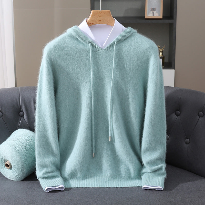 Herren Hoodie mit Kapuze und lockerer Passform