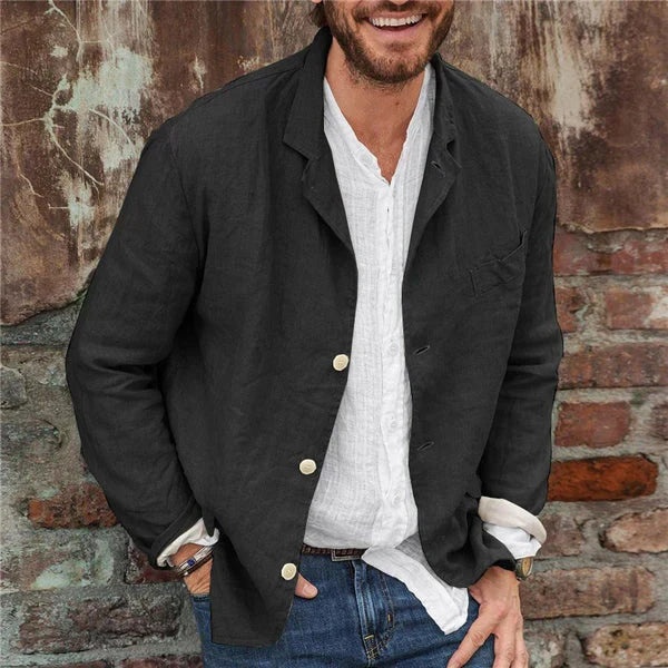 Leichte Herrenjacke Relaxed Fit Freizeit