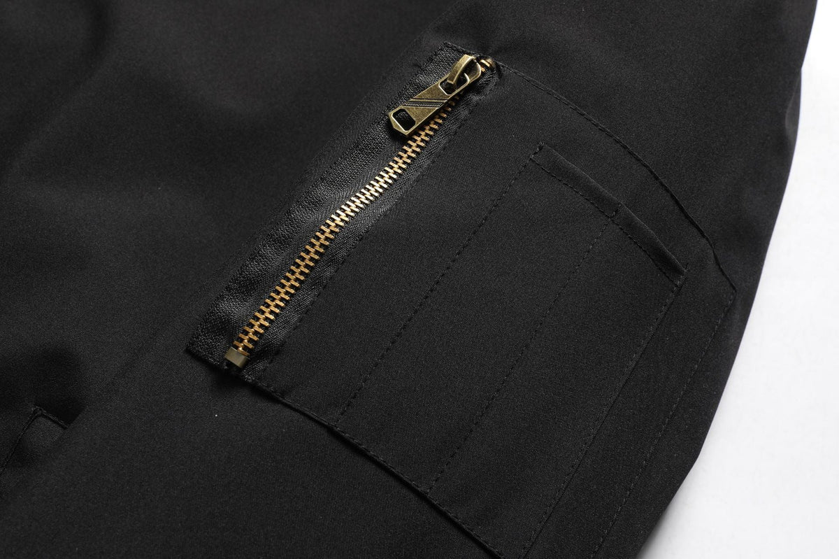Herren Jacke mit Kapuze und gesteppter Innenseite