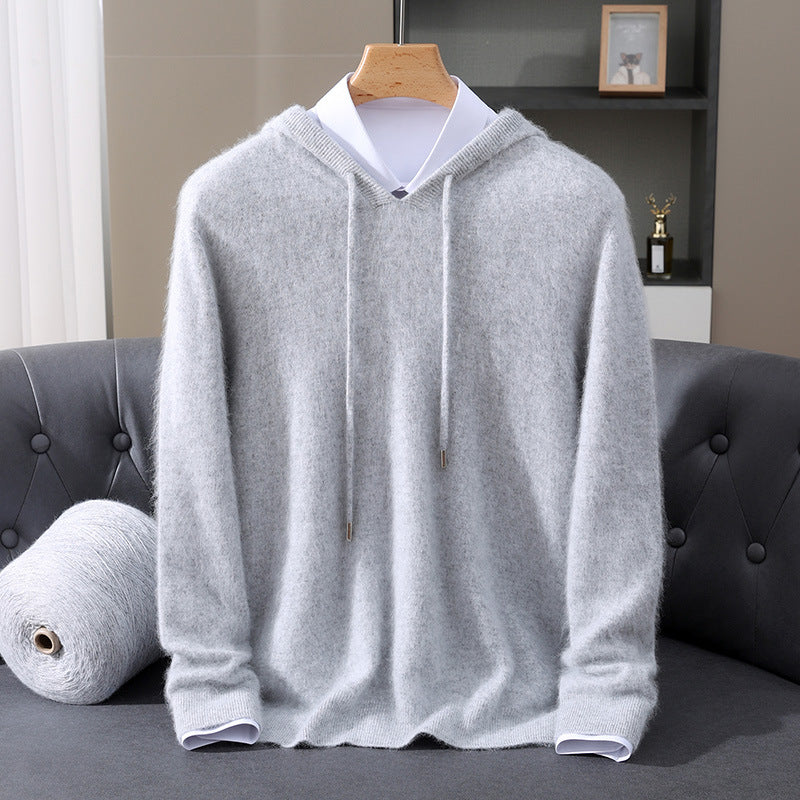 Herren Hoodie mit Kapuze und lockerer Passform