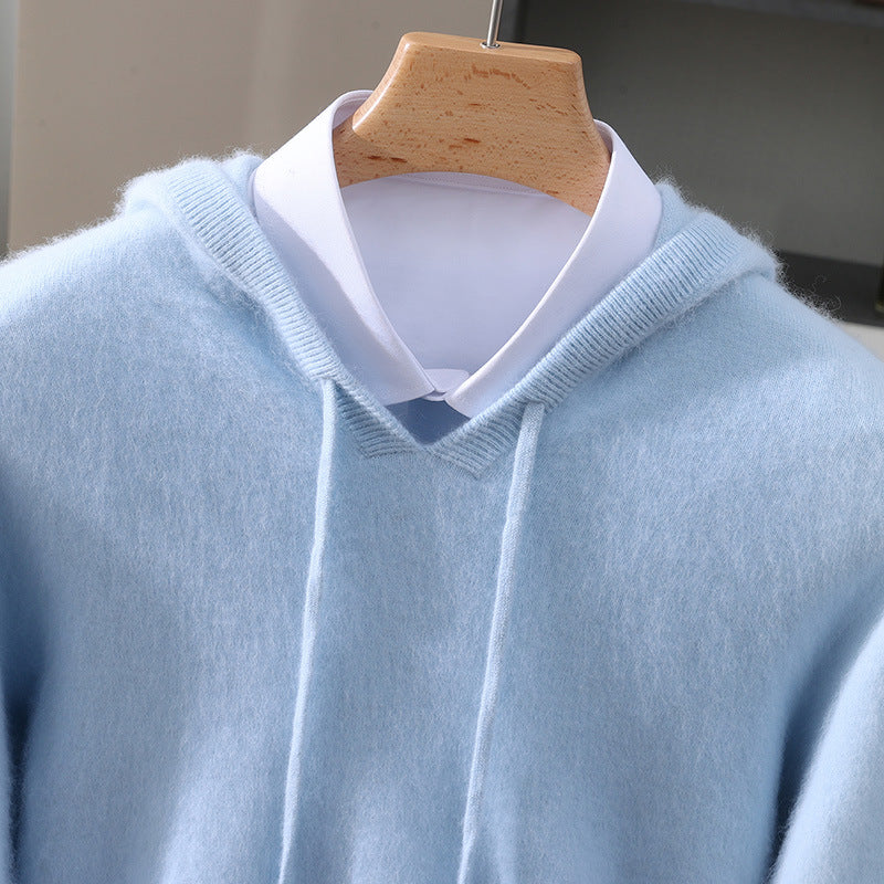 Herren Hoodie mit Kapuze und lockerer Passform