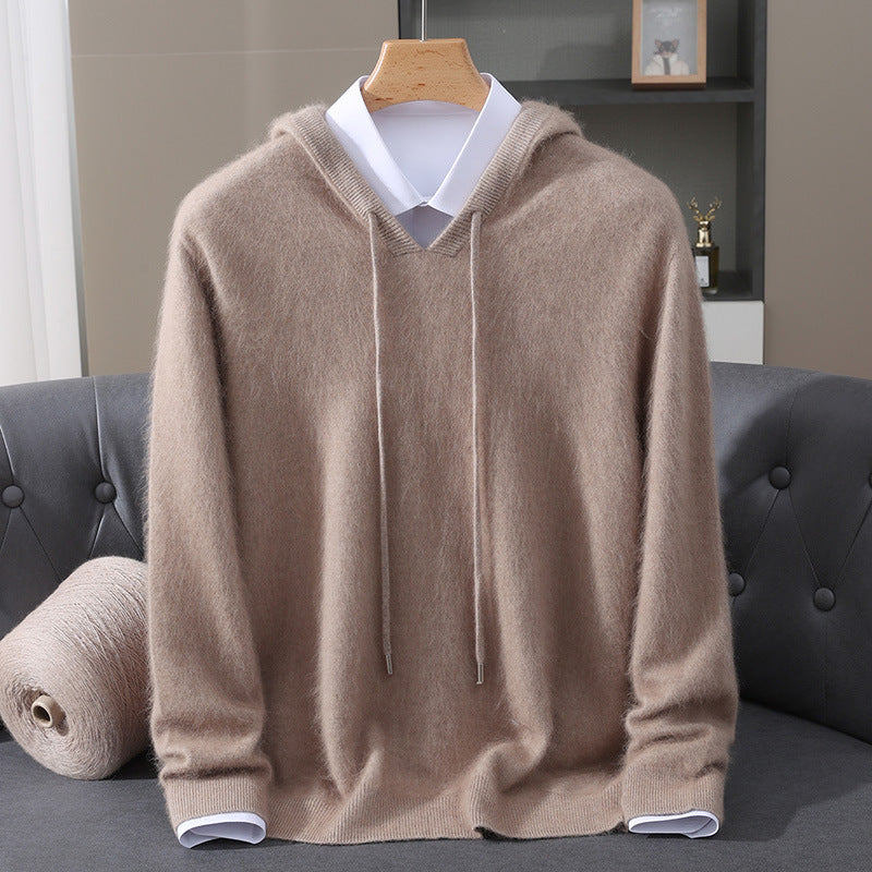 Herren Hoodie mit Kapuze und lockerer Passform