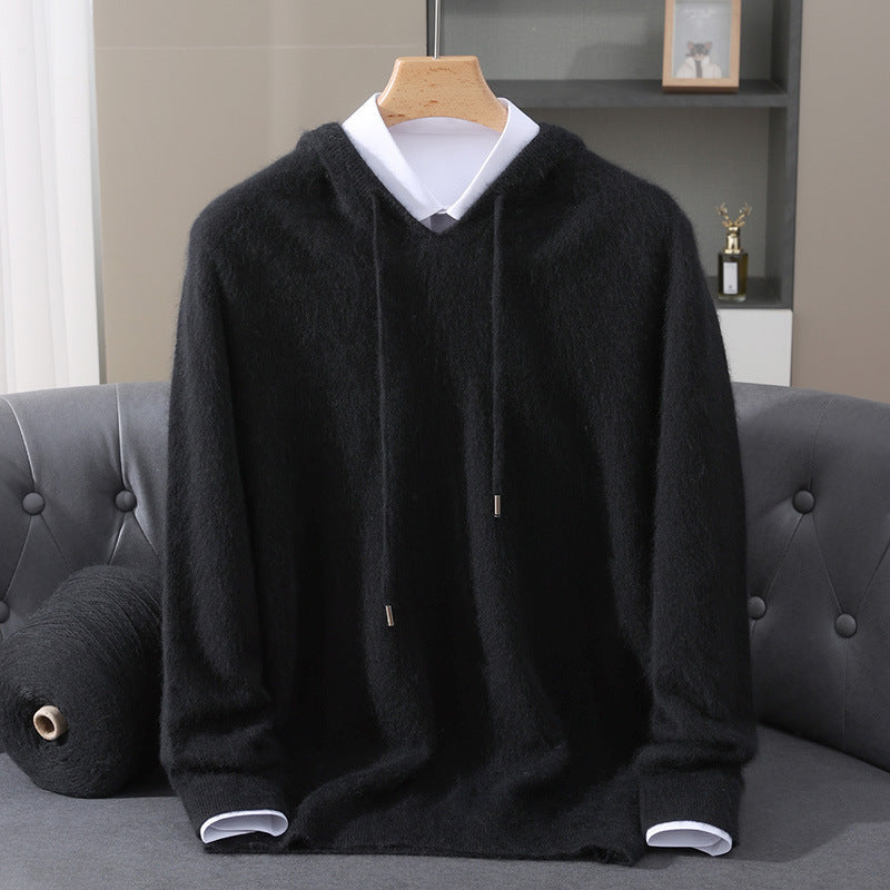 Herren Hoodie mit Kapuze und lockerer Passform