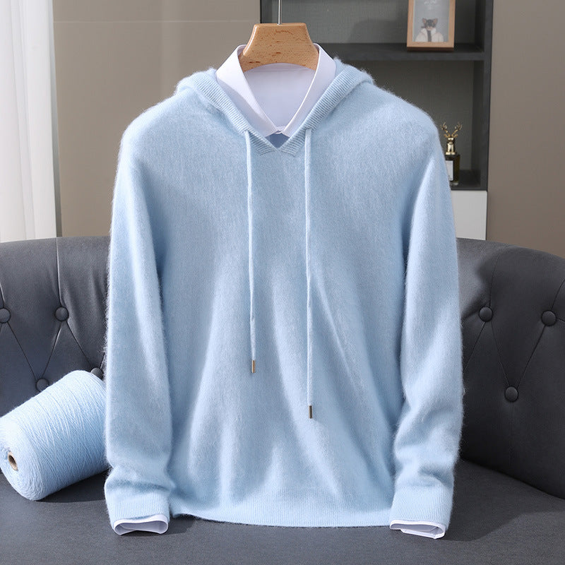 Herren Hoodie mit Kapuze und lockerer Passform