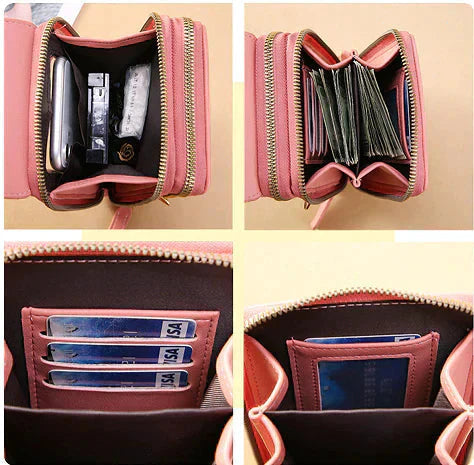 Diebstahlsichere Damen Tasche Olivgrün Freizeit