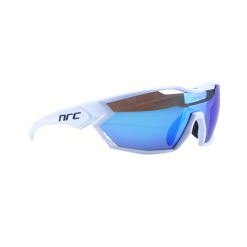 Polycarbonat-Radbrille I Sportsonnenbrille Herren Polarisiert I Velo Brille I Fahrradbrille Outdoor