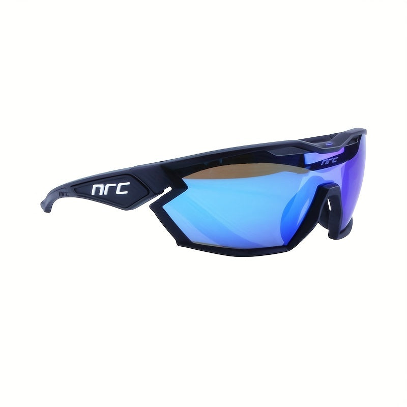 Polycarbonat-Radbrille I Sportsonnenbrille Herren Polarisiert I Velo Brille I Fahrradbrille Outdoor