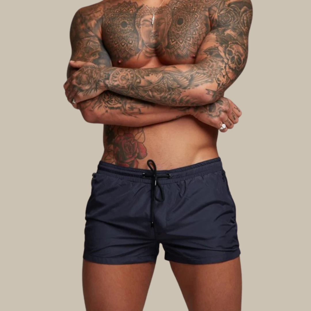 Badeshorts Herren Stretch Schnell trocknend Sommer