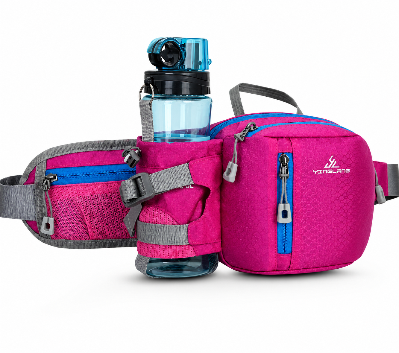 Laufgürteltasche Sport Verstellbar mit Flaschenhalter