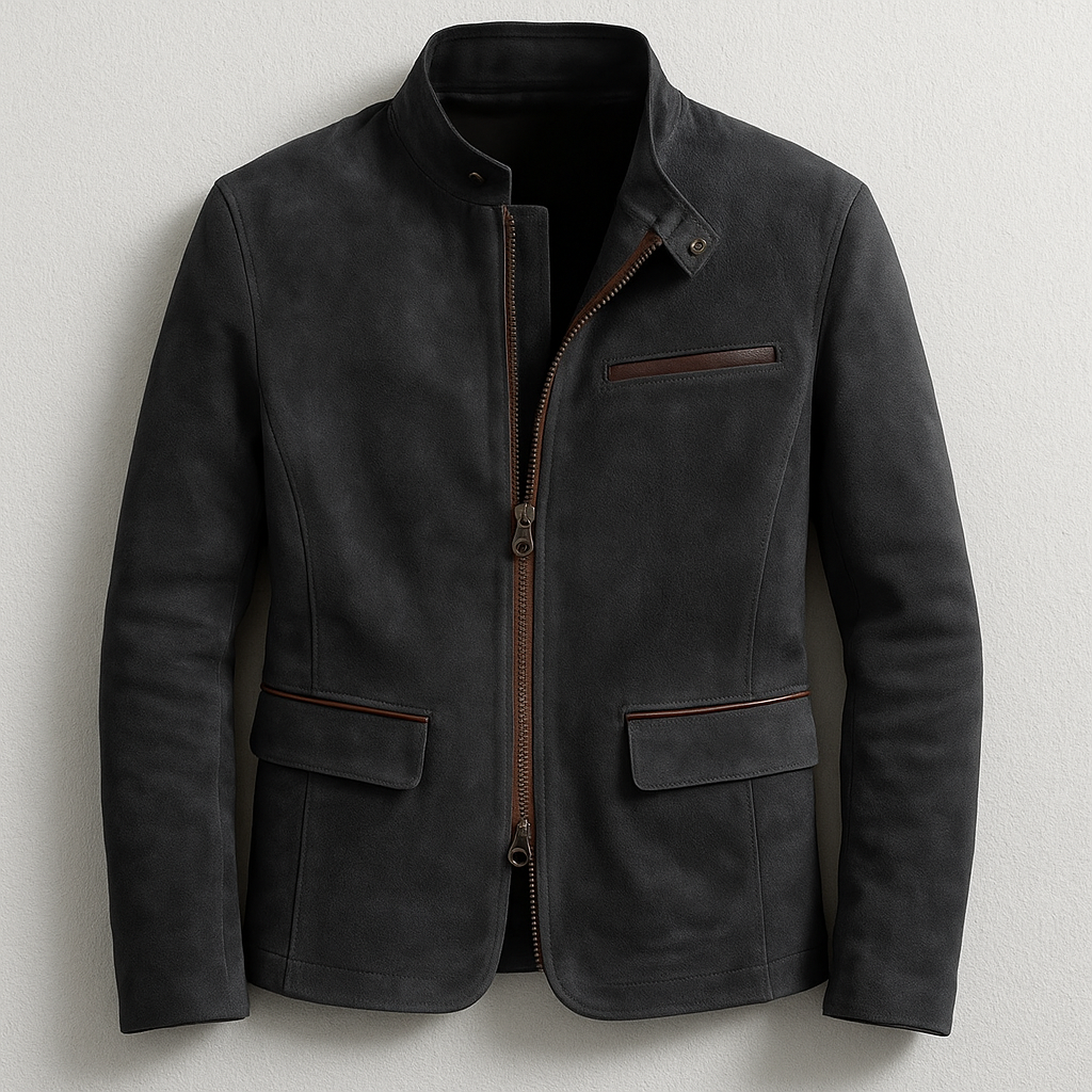 Russell Herrenjacke im klassischen Feldjacken-Stil – Jacke mit Reißverschluss und Taschen