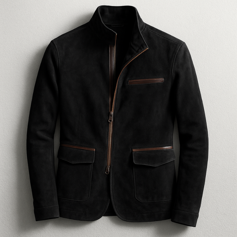 Russell Herrenjacke im klassischen Feldjacken-Stil – Jacke mit Reißverschluss und Taschen