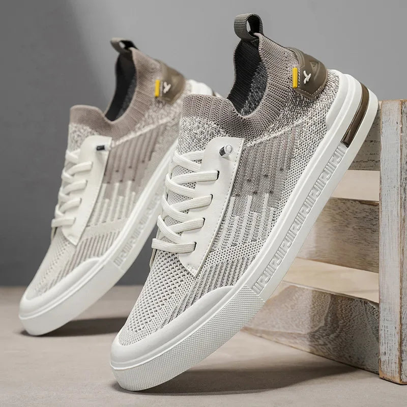 Herren Sneaker mit Schnürung und Gummisohle