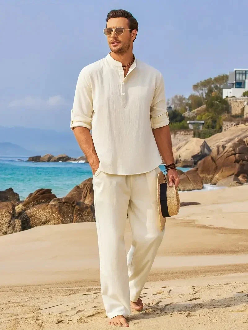Herren Sommer Set Relaxed Fit Freizeit Sommer