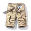 Cargo Shorts Herren Mit Gürtel Geflochtene Kordel Freizeit Sommer